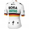 Conjunto Maillot + Culotte Corto con tirantes 2020 BORA-hansgrohe Campeonato de Alemania N001